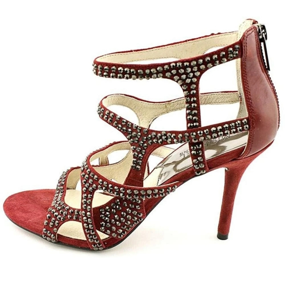 Michael Michael Kors Studded Heel Sandals